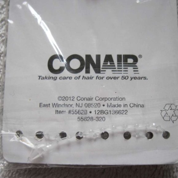 4 Conair Black Flat Wide Metal No Dent Pins Slides Leave No Creases Secure Hold - Picture 5 of 8